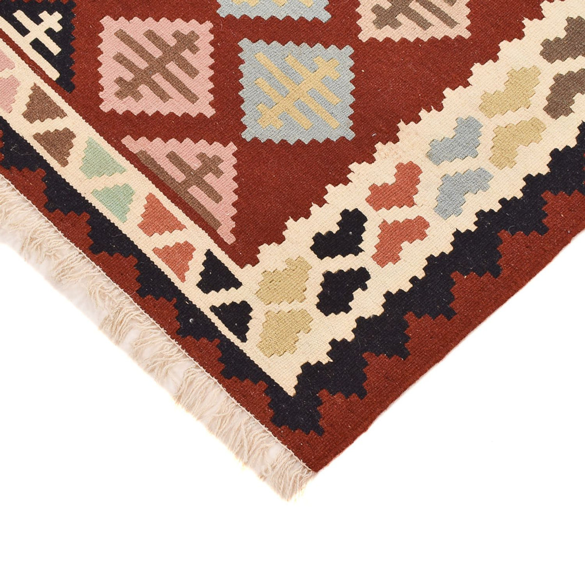 Kelim tapijt - Oosters - 147 x 103 cm - veelkleurig