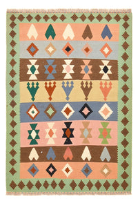 Kelim tapijt - Oosters - 156 x 109 cm - veelkleurig