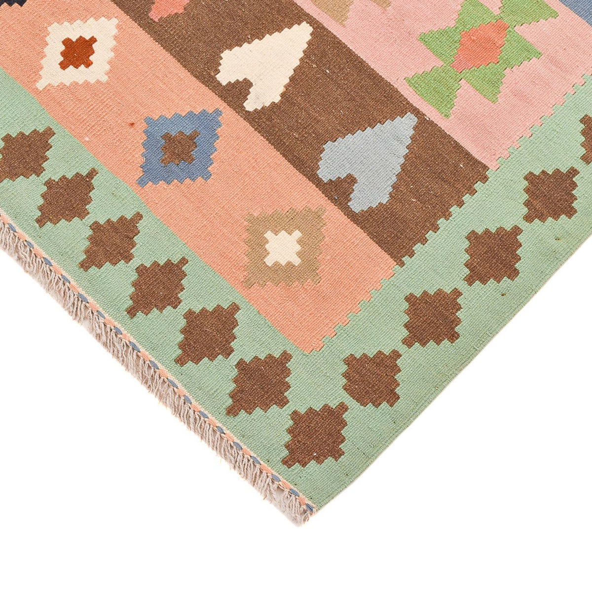 Kelim tapijt - Oosters - 156 x 109 cm - veelkleurig