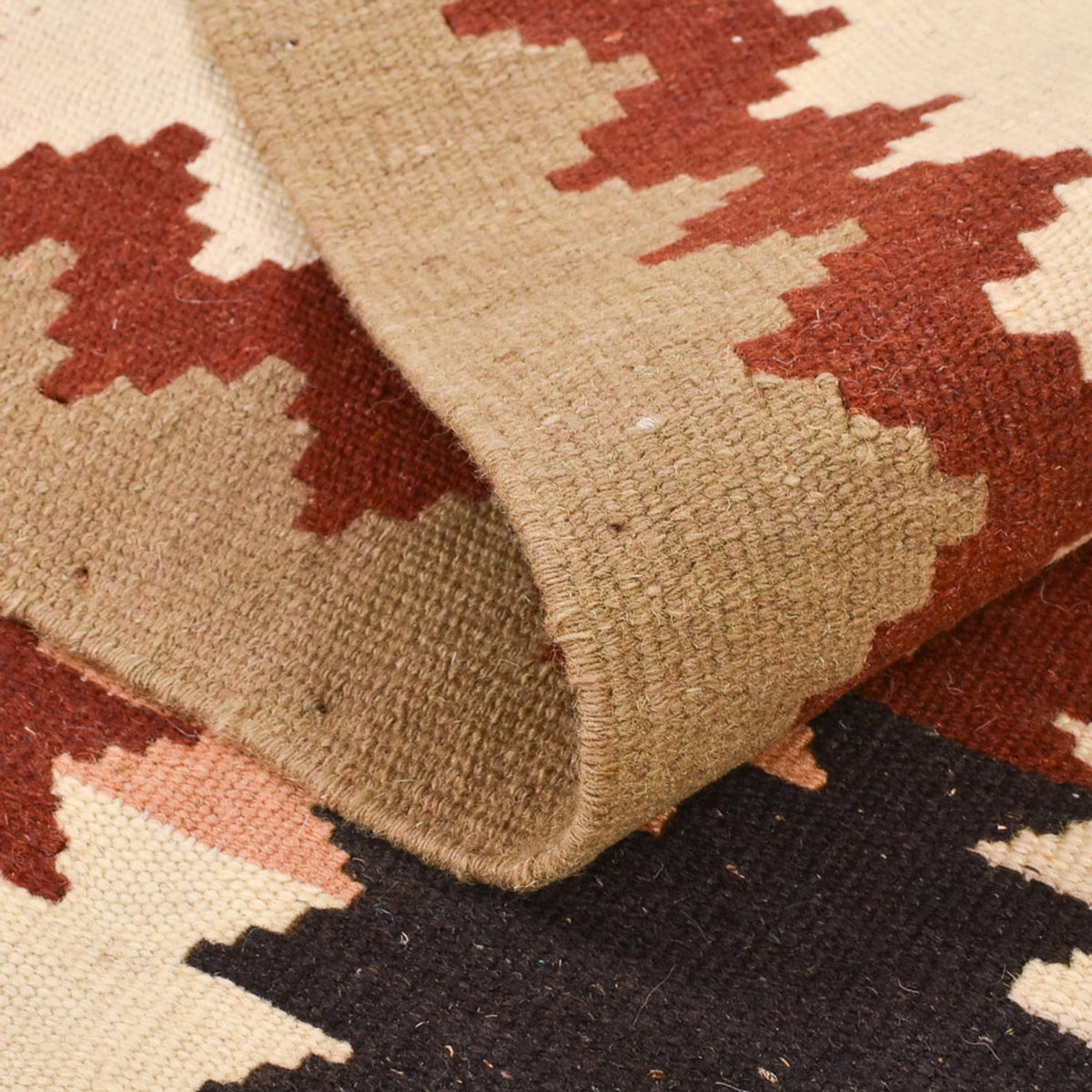 Kelim tapijt - Oosters - 145 x 106 cm - veelkleurig