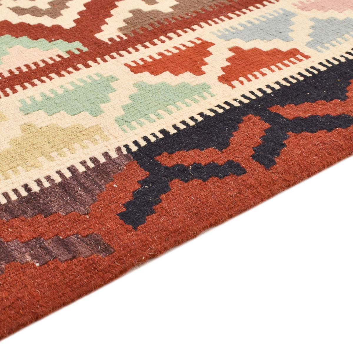 Kelim tapijt - Oosters - 145 x 102 cm - veelkleurig