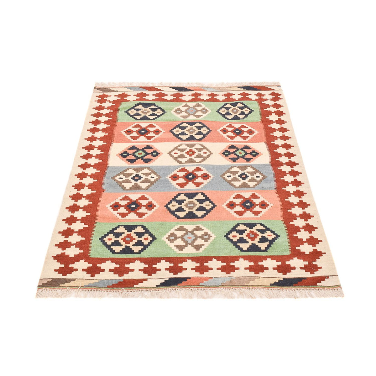 Kelim tapijt - Oosters - 147 x 98 cm - veelkleurig