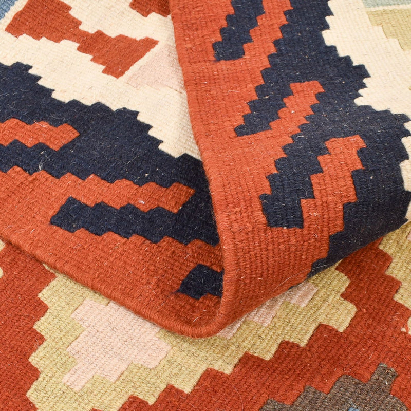 Kelim tapijt - Oosters - 141 x 100 cm - veelkleurig