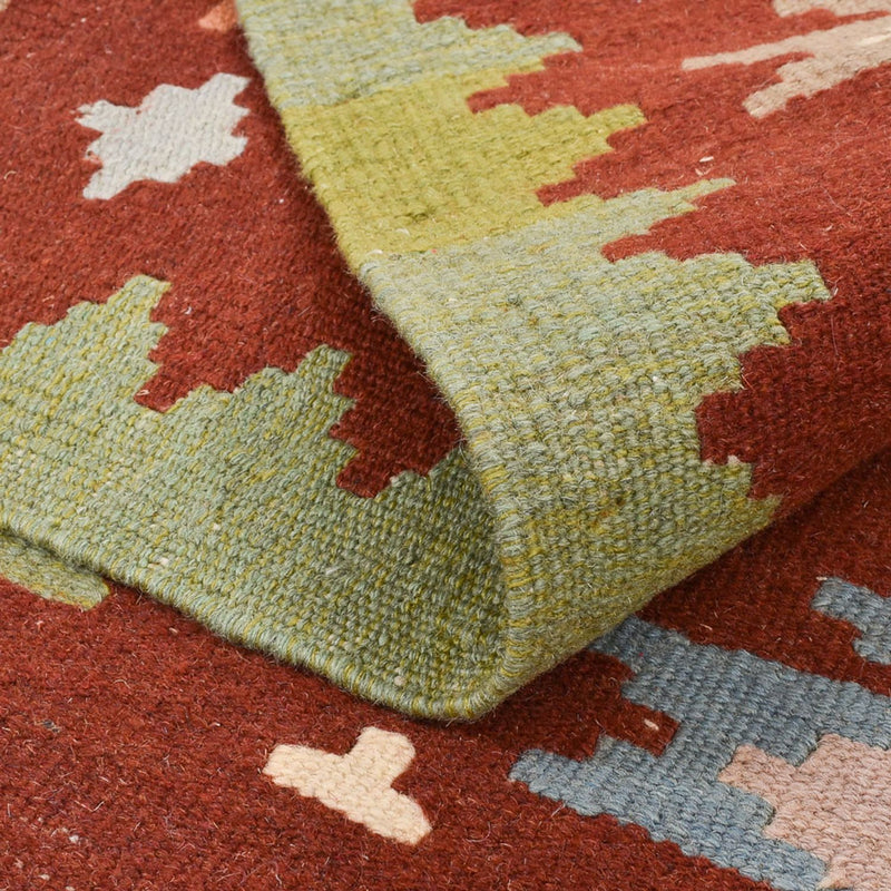 Kelim tapijt - Oosters - 132 x 97 cm - veelkleurig