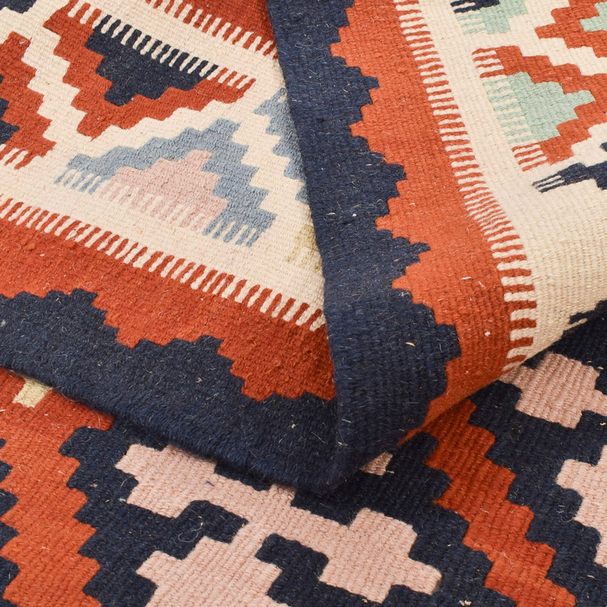 Kelim tapijt - Oosters - 142 x 107 cm - veelkleurig