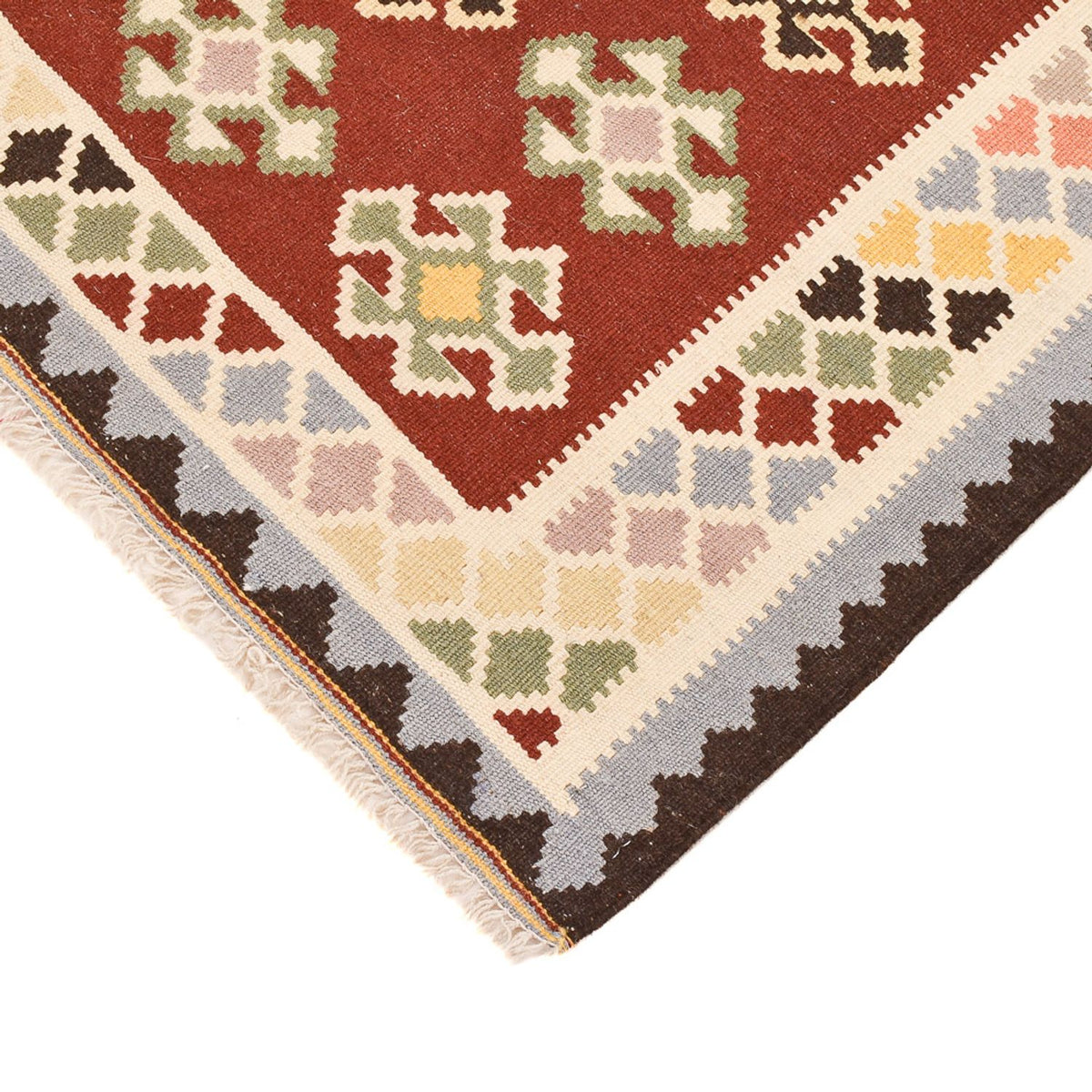 Kelim tapijt - Oosters - 145 x 106 cm - veelkleurig