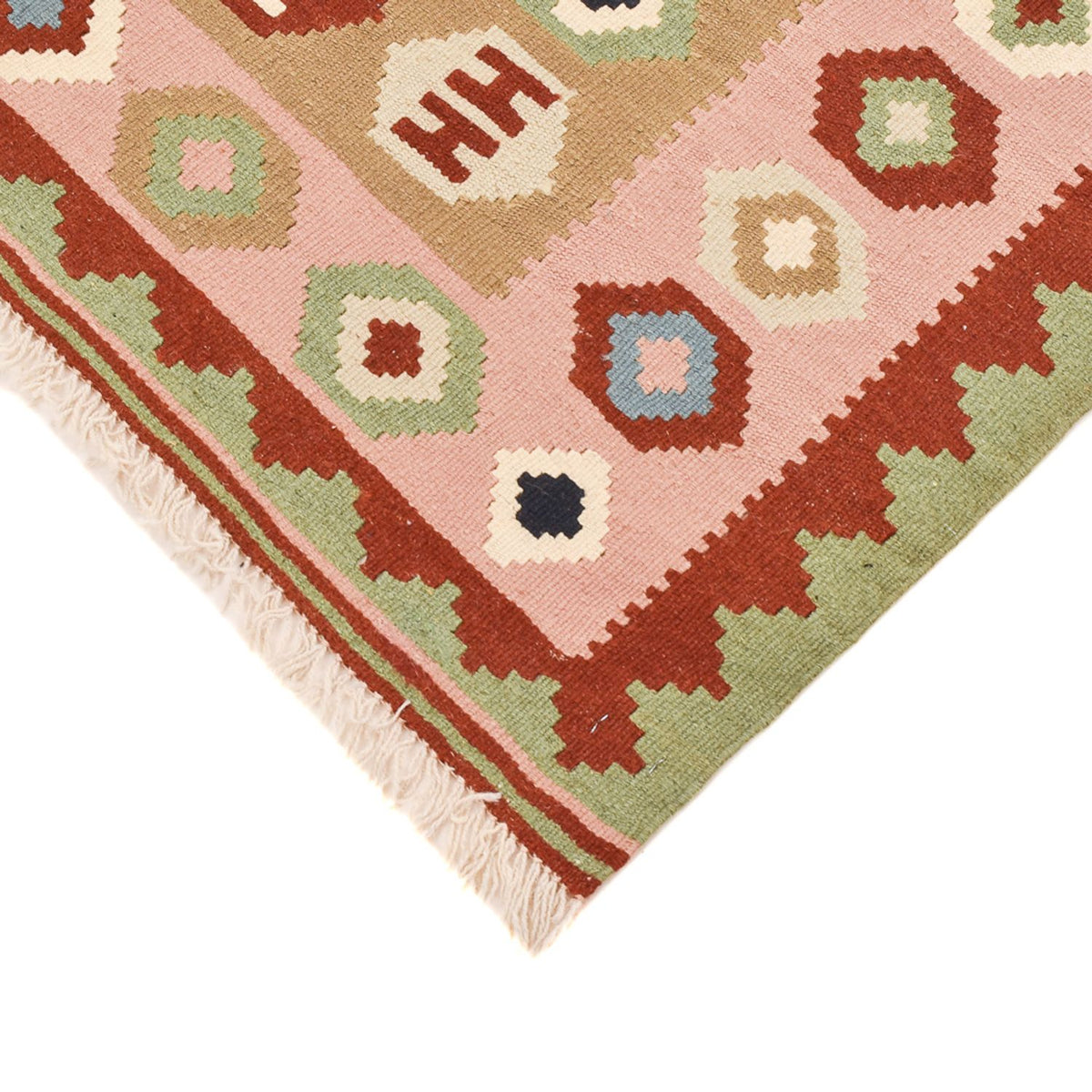 Kelim tapijt - Oosters - 138 x 110 cm - veelkleurig