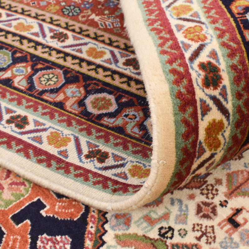 Gabbeh Tapijt - Kashkuli Perzisch - 222 x 174 cm - zand