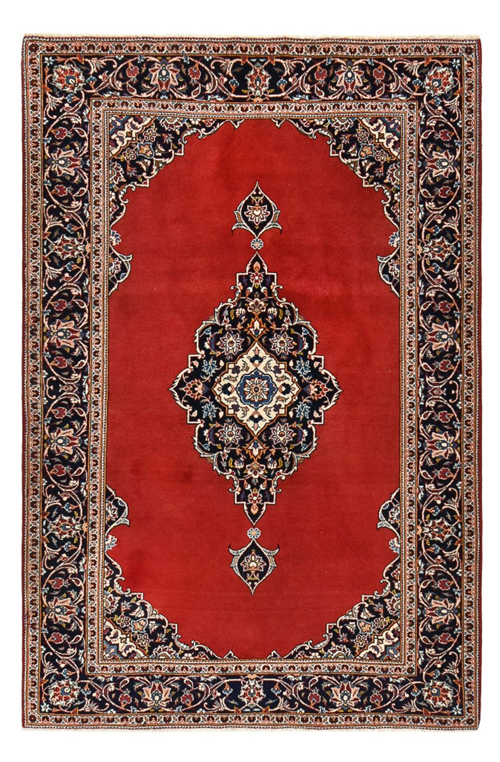 Perzisch tapijt - Keshan - 205 x 132 cm - rood