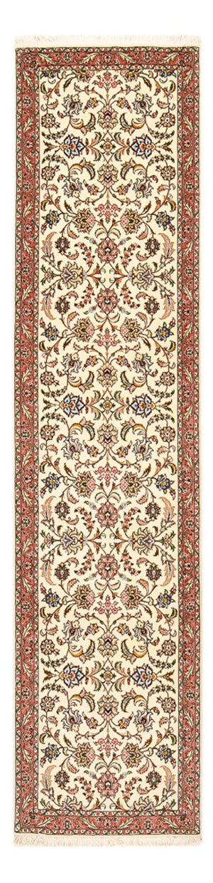 Loper Perzisch tapijt - Tabriz - Premium - 302 x 72 cm - zand