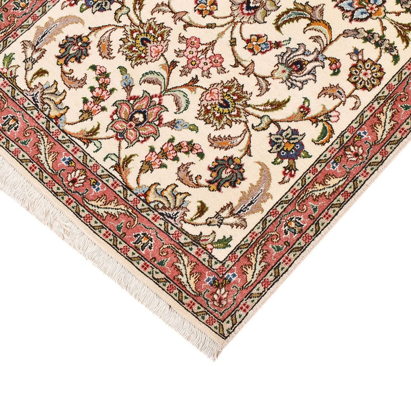 Loper Perzisch tapijt - Tabriz - Premium - 302 x 72 cm - zand