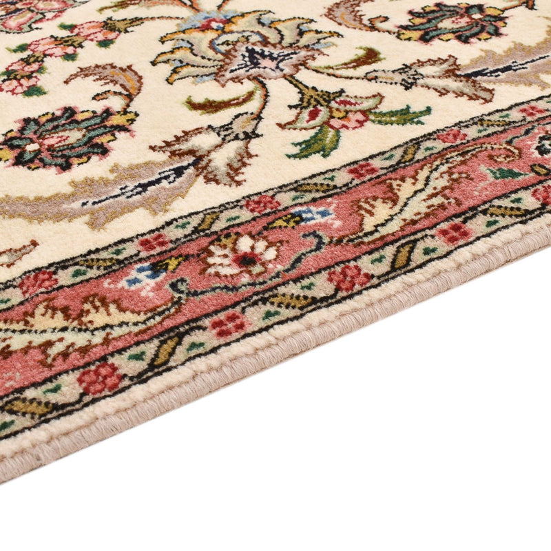 Loper Perzisch tapijt - Tabriz - Premium - 302 x 72 cm - zand