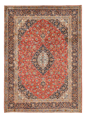 Perzisch tapijt - Keshan - 412 x 300 cm - rood