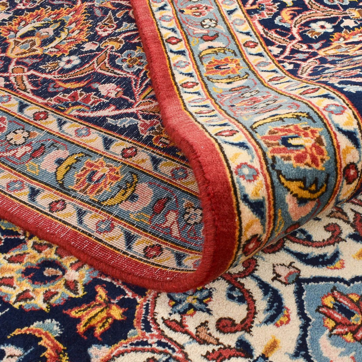 Perzisch tapijt - Keshan - 412 x 300 cm - rood