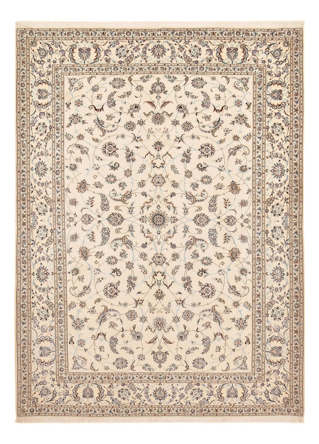 Perzisch tapijt - Nain - Premium - 296 x 215 cm - crème