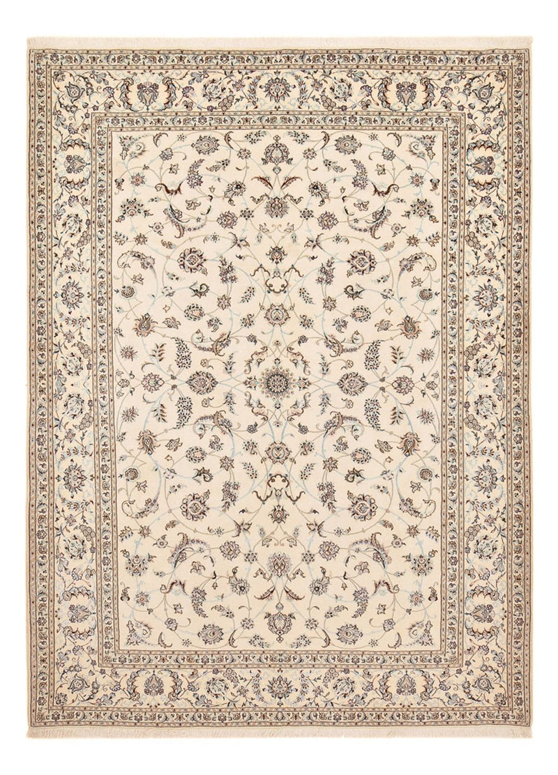 Perzisch tapijt - Nain - Premium - 296 x 215 cm - crème