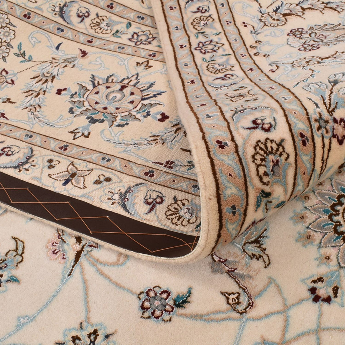 Perzisch tapijt - Nain - Premium - 296 x 215 cm - crème