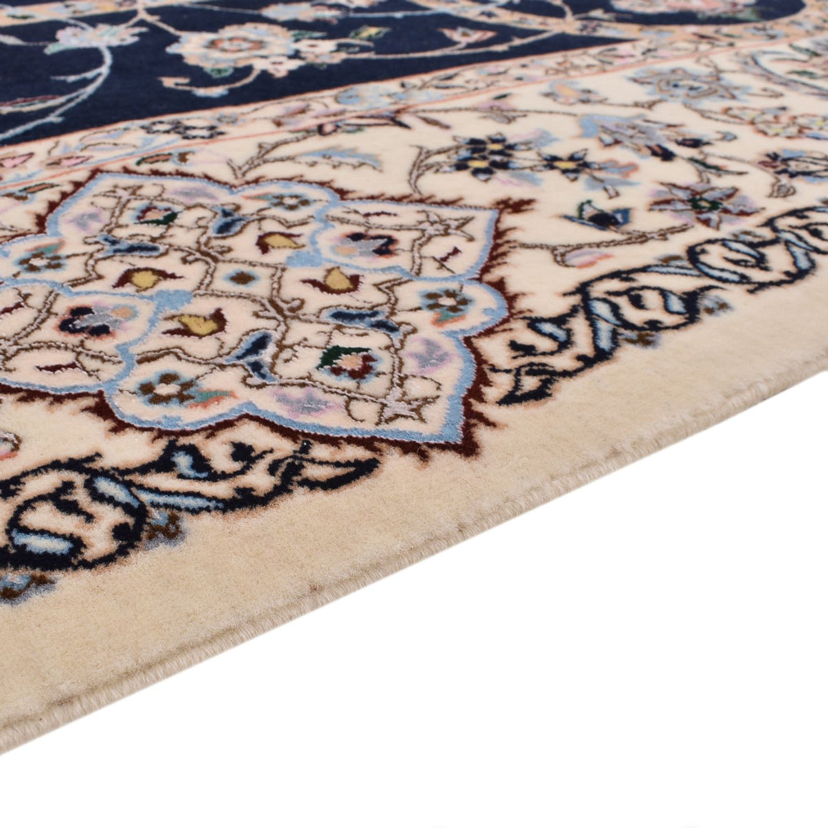 Perzisch tapijt - Nain - Premium - 308 x 207 cm - donkerblauw