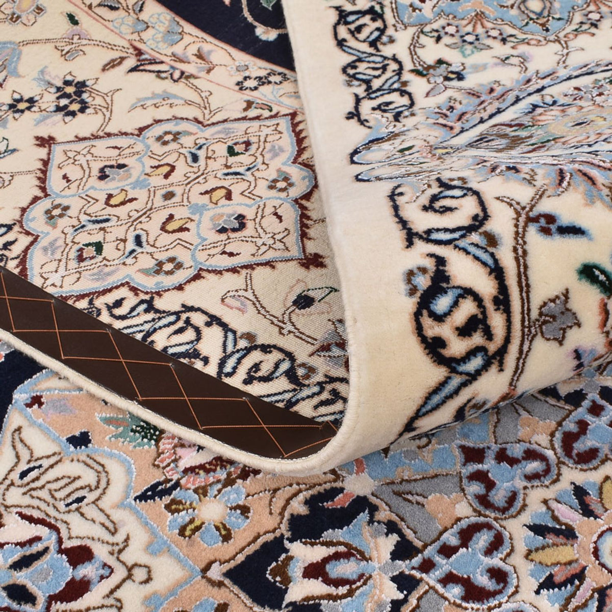 Perzisch tapijt - Nain - Premium - 308 x 207 cm - donkerblauw