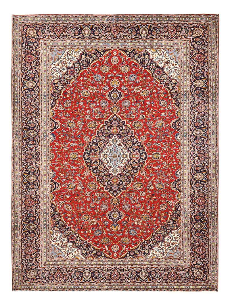 Perzisch tapijt - Keshan - 395 x 295 cm - rood