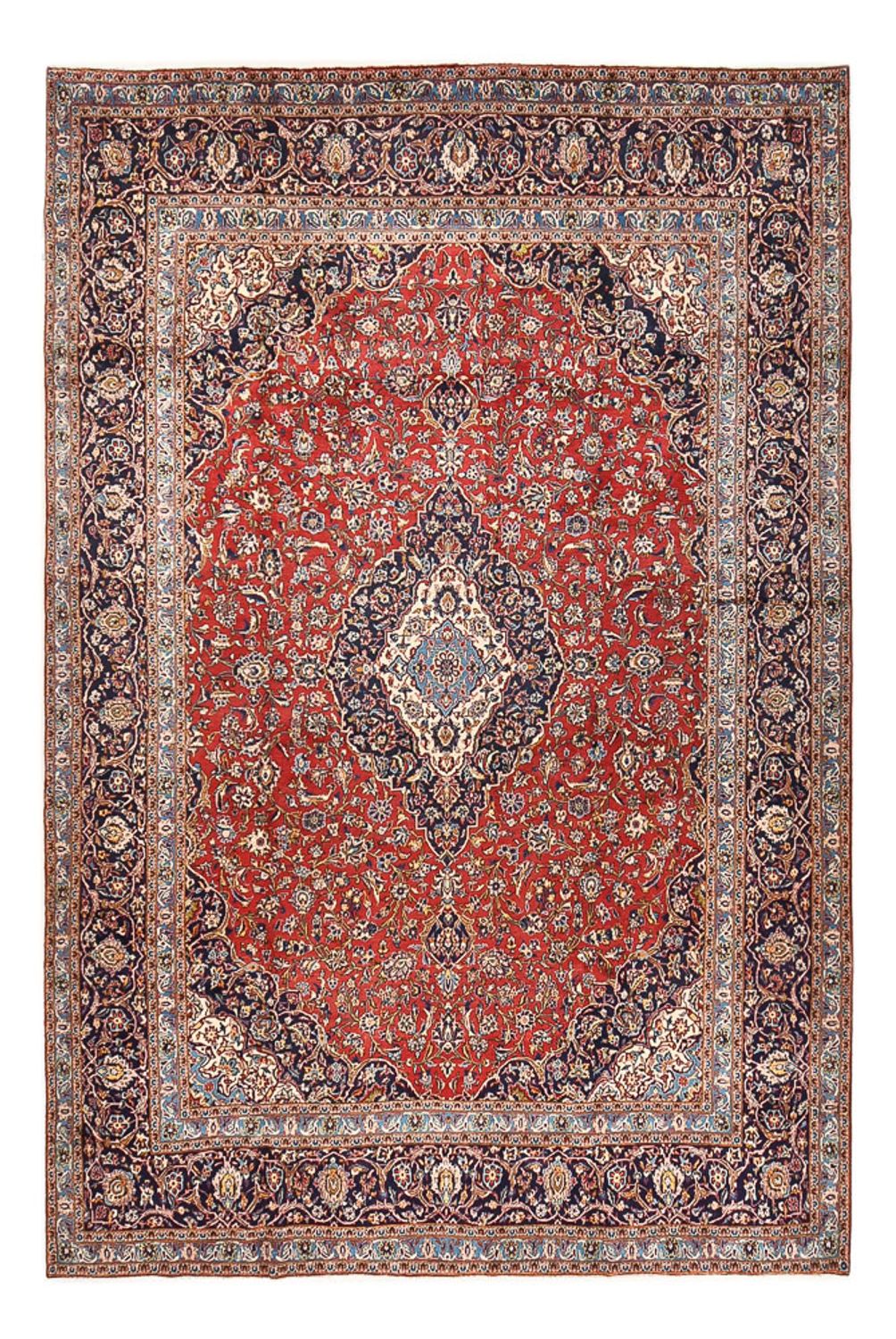 Perzisch tapijt - Keshan - 450 x 300 cm - rood