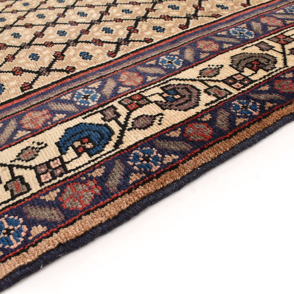 Loper Perzisch Tapijt - Nomadisch - 383 x 100 cm - zand