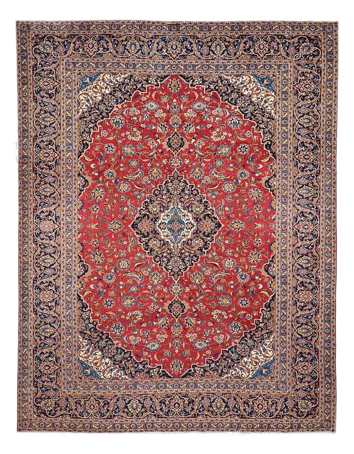 Perzisch tapijt - Keshan - 396 x 301 cm - rood