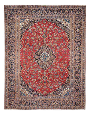 Perzisch tapijt - Keshan - 396 x 301 cm - rood