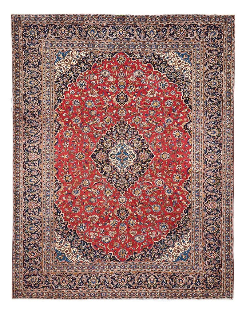 Perzisch tapijt - Keshan - 396 x 301 cm - rood