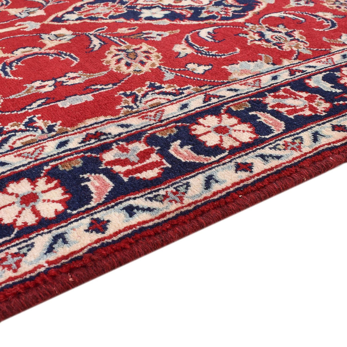 Loper Perzisch tapijt - Keshan - 300 x 80 cm - rood