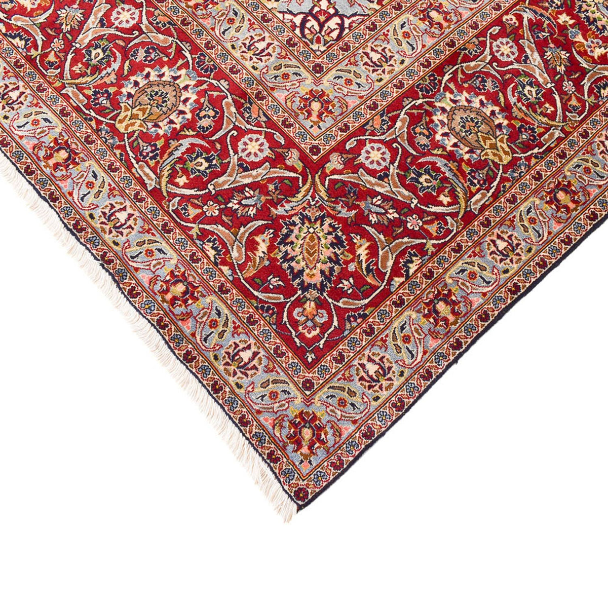 Perzisch tapijt - Keshan - 389 x 302 cm - donkerblauw