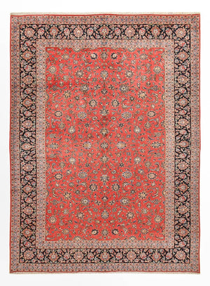 Perzisch tapijt - Keshan - 415 x 297 cm - rood