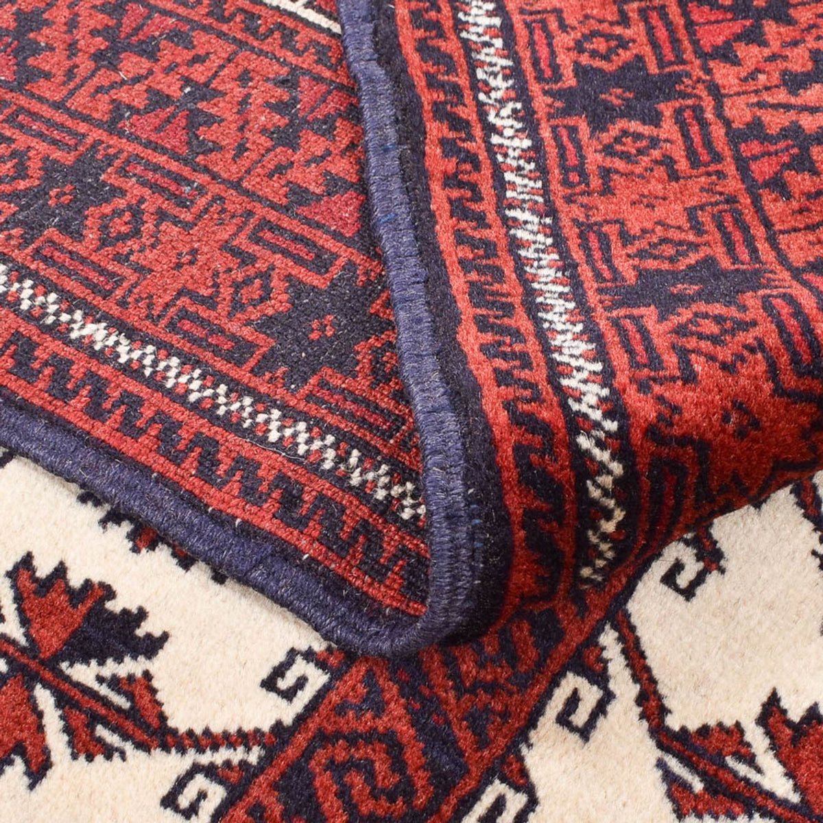 Turkaman tapijt - 150 x 100 cm - veelkleurig