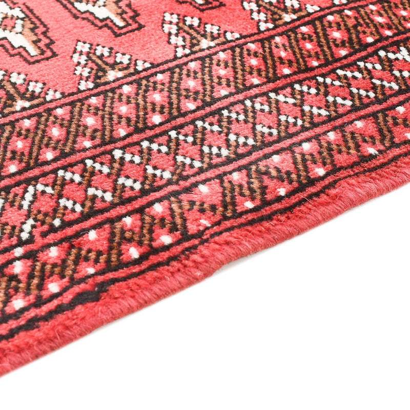 Turkaman tapijt - 135 x 94 cm - rood