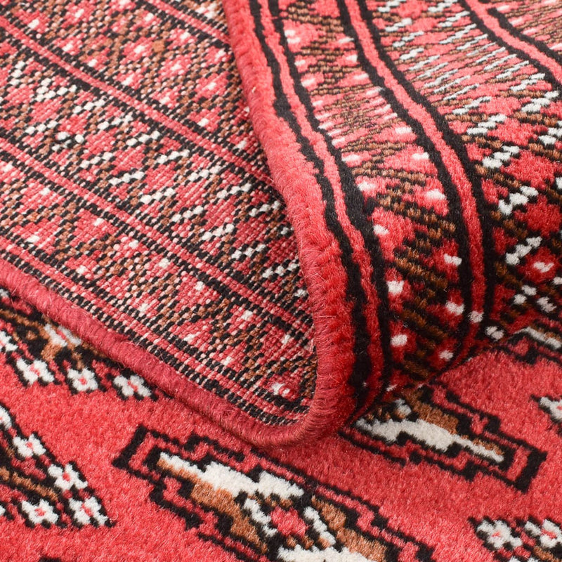 Turkaman tapijt - 135 x 94 cm - rood