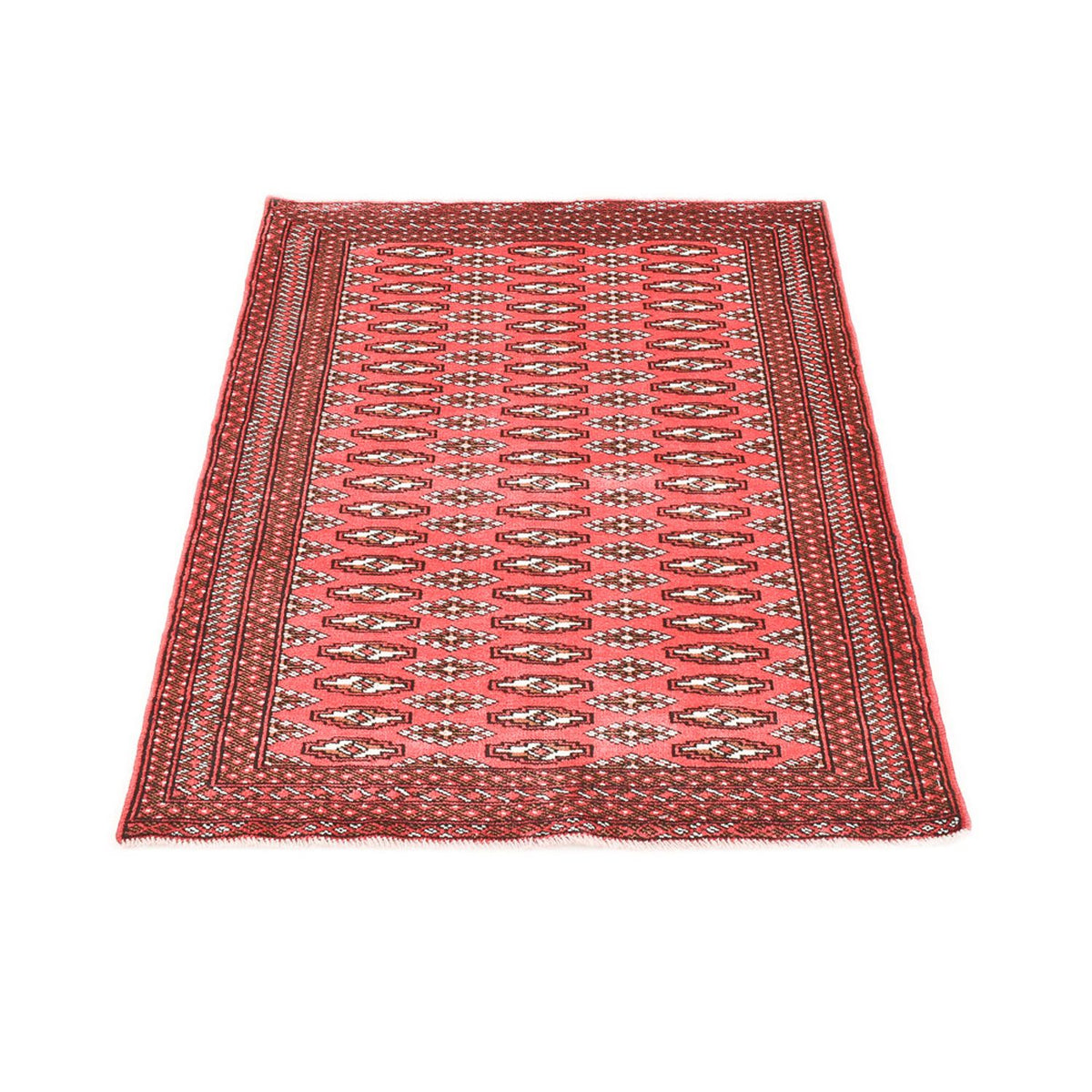 Turkaman tapijt - 135 x 94 cm - rood