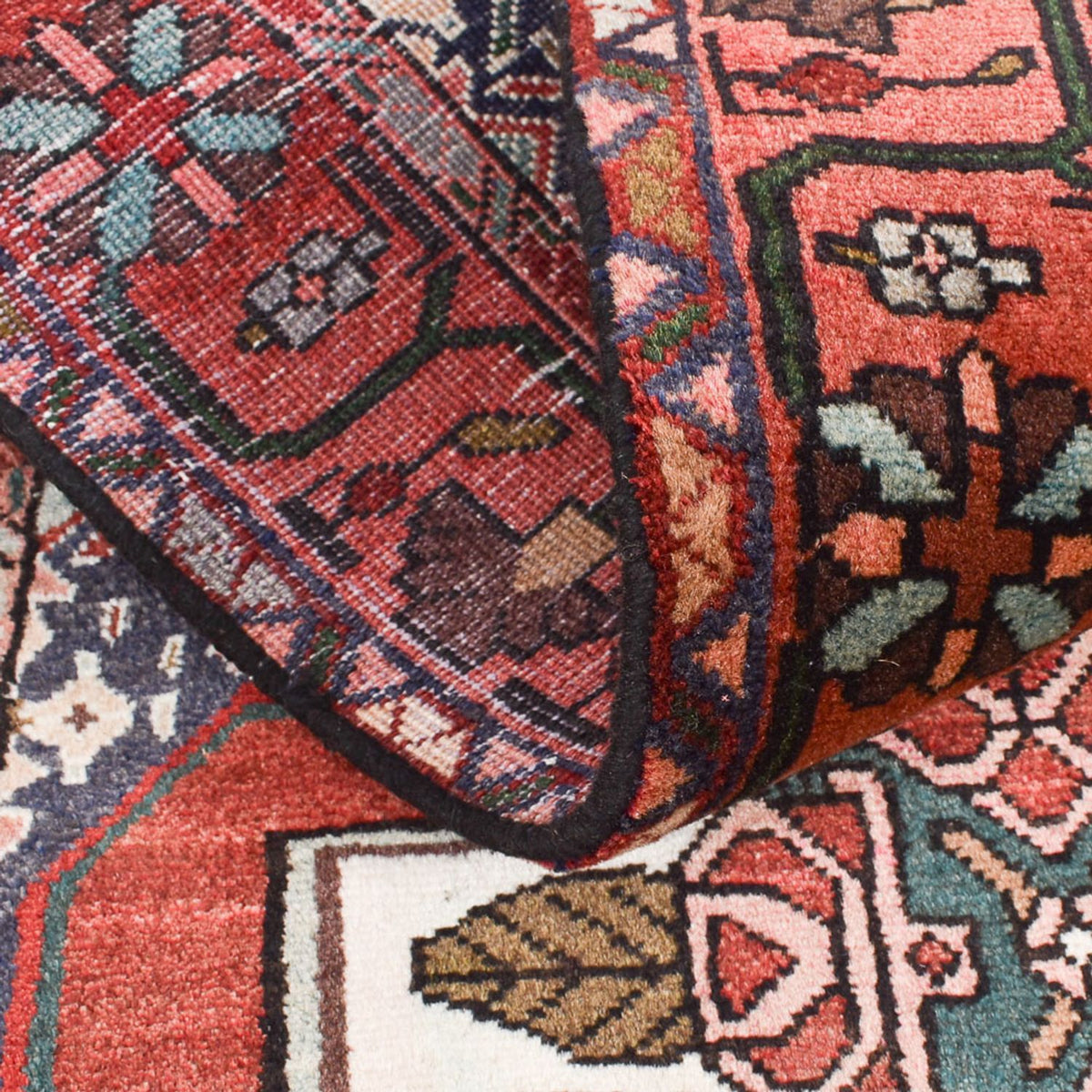 Loper Perzisch tapijt - Klassiek - 297 x 85 cm - veelkleurig