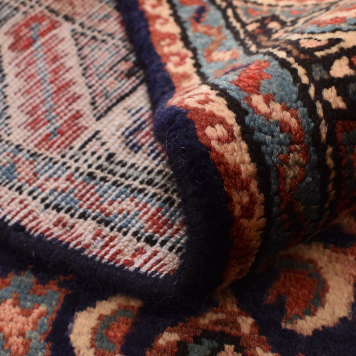 Loper Perzisch Tapijt - Nomadisch - 440 x 85 cm - donker beige