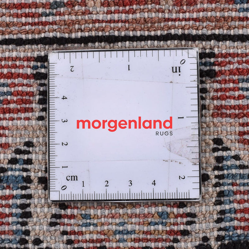 Loper Perzisch Tapijt - Nomadisch - 440 x 85 cm - donker beige