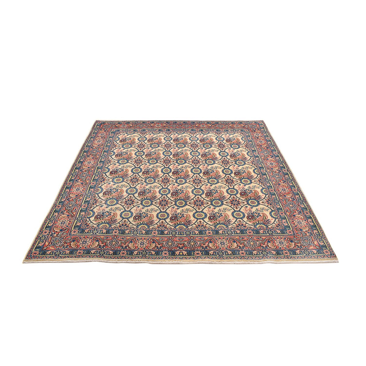 Perzisch tapijt - Keshan vierkant  - 192 x 195 cm - veelkleurig