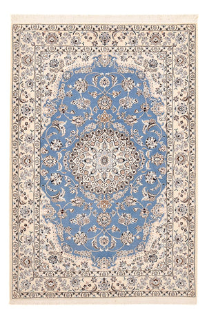 Perzisch tapijt - Nain - Koninklijk - 242 x 158 cm - blauw