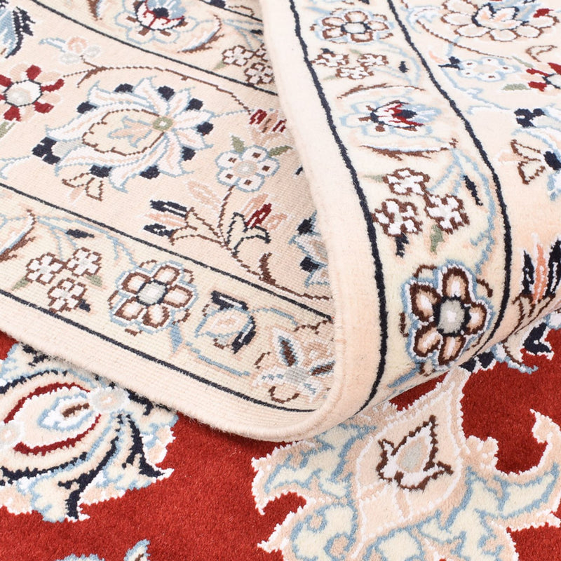 Perzisch tapijt - Nain - Koninklijk - 205 x 148 cm - rood