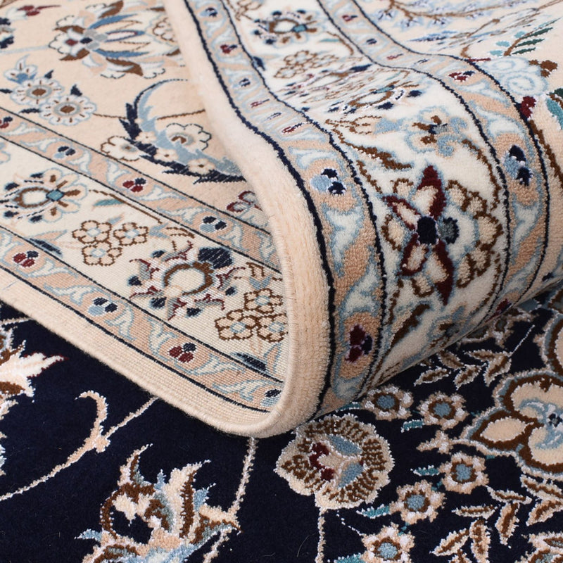 Perzisch tapijt - Nain - Premium - 300 x 254 cm - donkerblauw