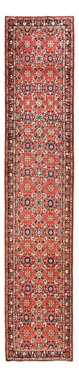 Loper Perzisch Tapijt - Nomadisch - 412 x 89 cm - rood