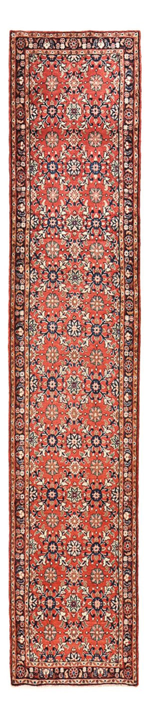 Loper Perzisch Tapijt - Nomadisch - 412 x 89 cm - rood