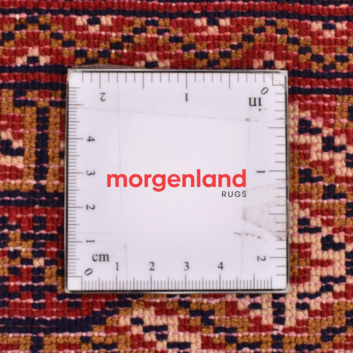 Loper Turkaman tapijt - 377 x 104 cm - donkerrood