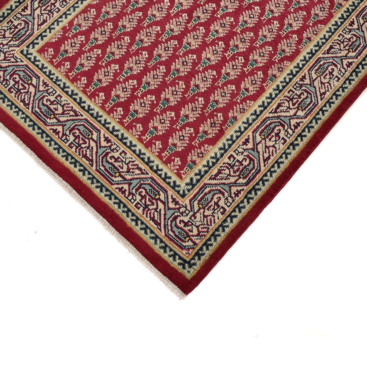 Loper Perzisch tapijt - Tabriz - 478 x 99 cm - rood