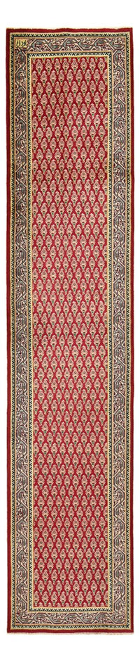 Loper Perzisch tapijt - Tabriz - 475 x 99 cm - rood