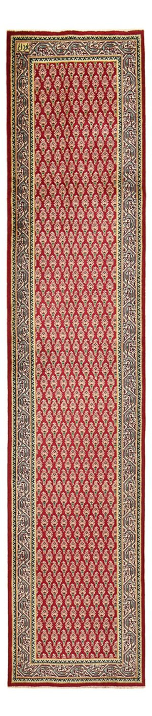 Loper Perzisch tapijt - Tabriz - 475 x 99 cm - rood