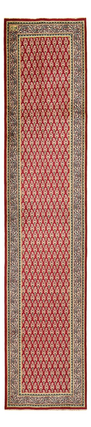 Loper Perzisch tapijt - Tabriz - 475 x 99 cm - rood